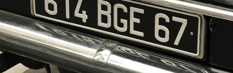 Les différentes plaques d'immatriculation, Ma Démarche Carte Grise vous éclaire !​