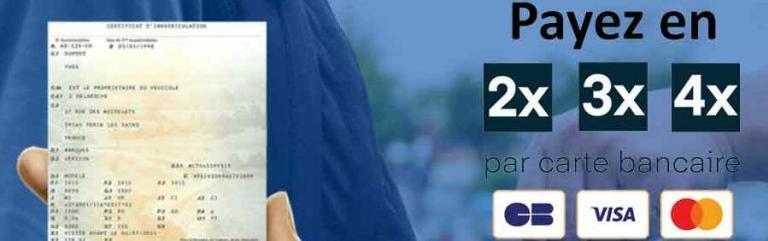 payer ma carte grise en plusieurs fois