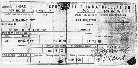 Comment obtenir la date du certificat d’immatriculation en l’absence de la carte grise ?