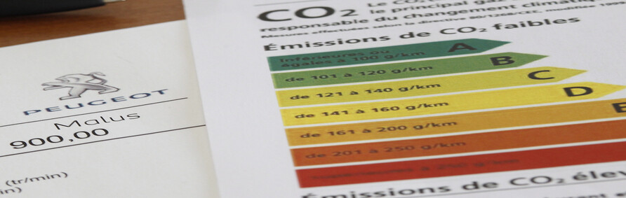 Taxe Co² et carte grise